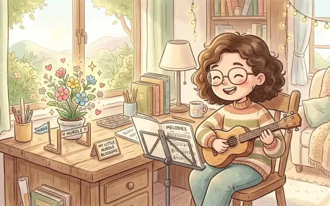 克服学习瓶颈与挫败退缩心理卡通场景插画